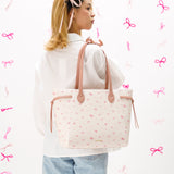 Tie A Ribbon Tote Bag (Pink)