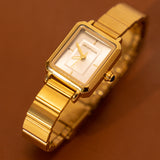 Betty Gold Stainless Steel Analog Watches (Gold)