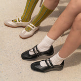 Maven Mary Jane Sneakers (Black)