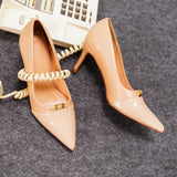 Callen Pointed Toe Pumps (Nude)