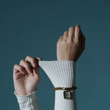 Stella Stainless Steel Chain Bracelet Watch (Gold)