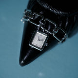 Scarlett Stainless Steel Chain Bracelet Watch (Silver)