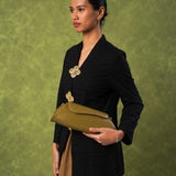 Hattie Flap Shoulder Bag (Olive)
