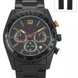 Alpha Watch With 2 Straps (Black)