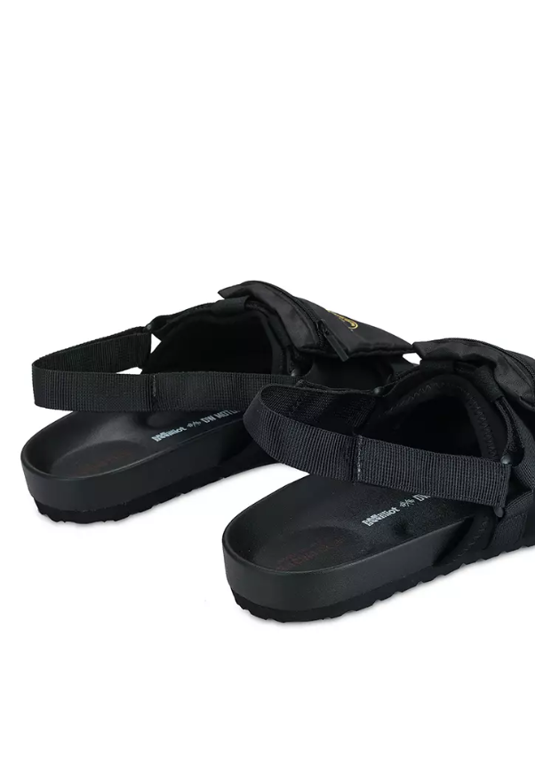 Happy Go Getters Women Open Toe Sandals & Flip Flops (Black)
