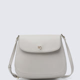 Kale Hobo Shoulder Bag (White)