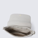 Kale Hobo Shoulder Bag (White)