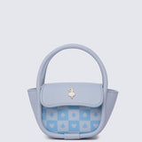 Disney Alice in Wonderland Lost in Wonderland Mini Top Handle Bag (Light Blue)