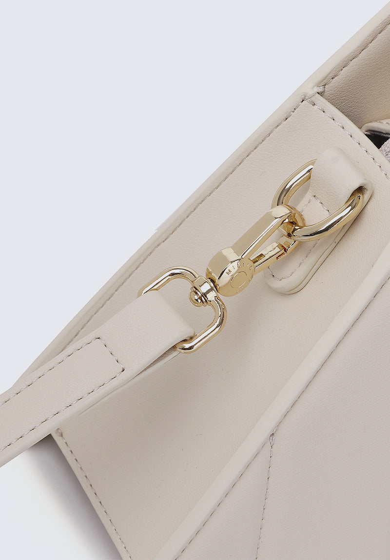 Disney Alice in Wonderland The Silly Nonsense! Top Handle Bag (White)