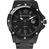 Hewez Metal Analog Watch (Black)