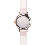 Adelle Leather Analog Watch (Pink)