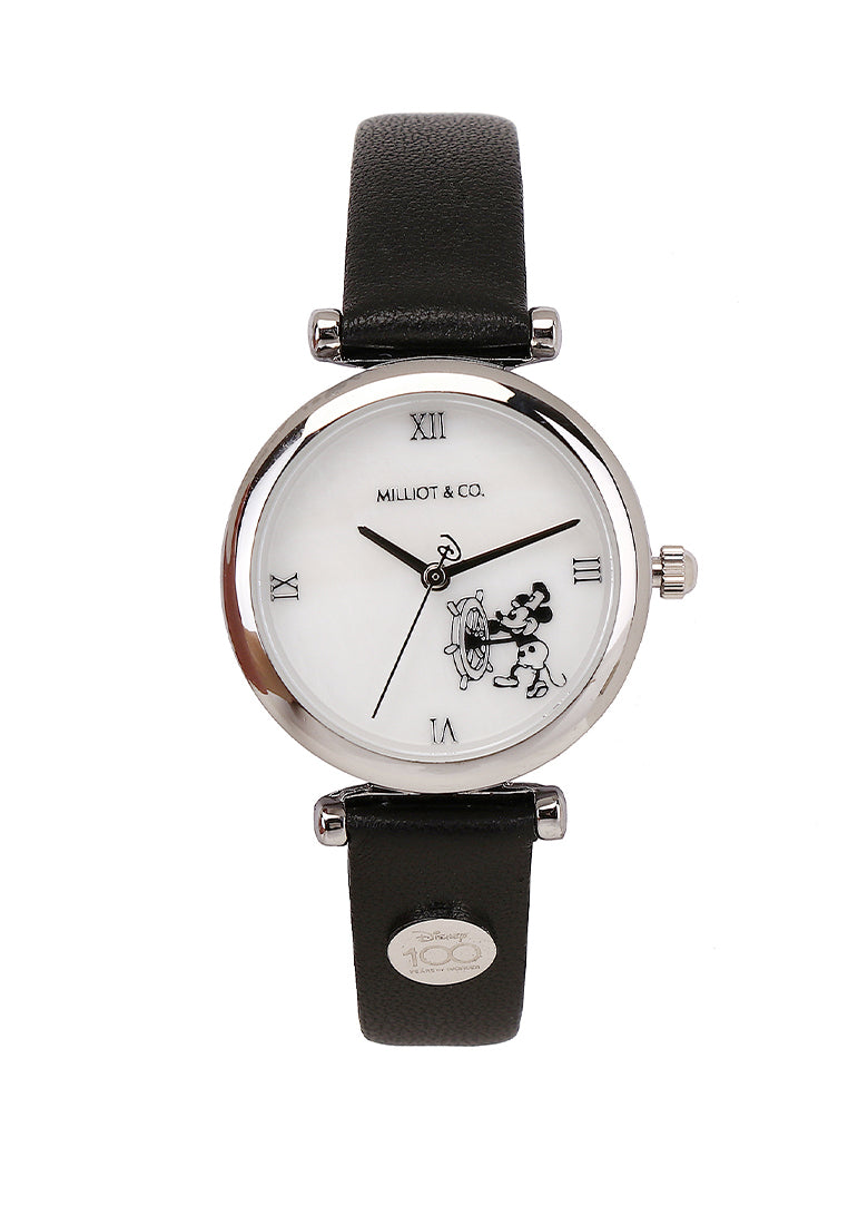 Disney D100 Steamboat Willie Watch (Black)