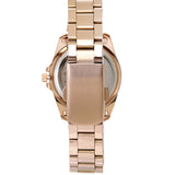 Victoria Rose Gold Stainless Steel Strap Watch (Beige)