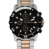 Antonio Rose Gold Metal Watch (Salmon)