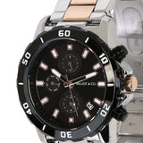 Antonio Rose Gold Metal Watch (Salmon)