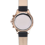 Alex Gold Leather Watch (Black)