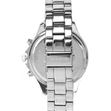 Alex Silver Metal Watch (Navy)