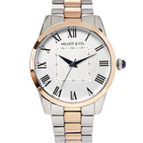 Andrea Rose Gold Metal Watch (Salmon)