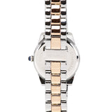 Andrea Rose Gold Metal Watch (Salmon)