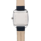 Sean Silver  Leather  Watch (Midnight Blue)