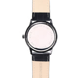 Edry Black  Leather  Watch (Black)