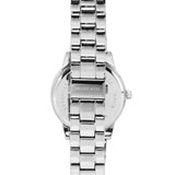 Aaron Silver Metal Watch (Silver)