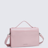 I Feel Bloom Belted Top Handle Bag (Pink)