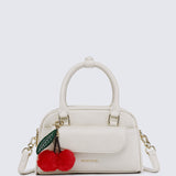 Cherry Bomb Chubby Top Handle Bag (Cornsilk)