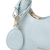 Sunova Mini Top Handle Bag (Light Cyan)