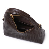 Sunova Woven Mini Top Handle Bag (Coffee)