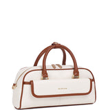 The Ordine Top Handle Bag (Beige)