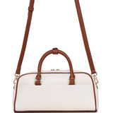 The Ordine Top Handle Bag (Beige)
