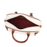 The Ordine Top Handle Bag (Beige)