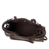 Jordyn Top Handle Bag (Espresso)