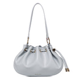 Harriet Petite Drawstring Bucket Bag (Light Blue)