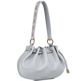 Harriet Petite Drawstring Bucket Bag (Light Blue)