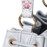 Harriet Petite Drawstring Bucket Bag (Light Blue)