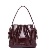 Donna Top Handle Bag  (Maroon)