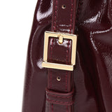 Donna Top Handle Bag  (Maroon)
