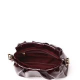 Donna Top Handle Bag  (Maroon)