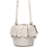 Hana Blossom Bucket Bag (Cream)
