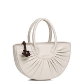 Bliss Bea Pleated Handbag (Beige)