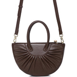 Bliss Bea Pleated Handbag (Espresso)