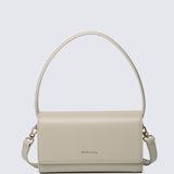 Glow on Jewel Crossbody (Beige)