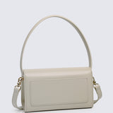 Glow on Jewel Crossbody (Beige)