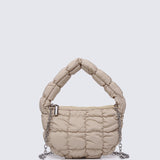 Cloe Mini Quilted Crossbody (Khaki)