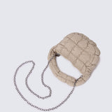 Cloe Mini Quilted Crossbody (Khaki)