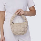 Cloe Mini Quilted Crossbody (Khaki)