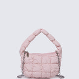 Cloe Mini Quilted Crossbody (Pink)