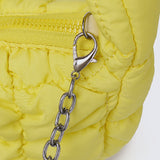 Cloe Mini Quilted Crossbody (Yellow)